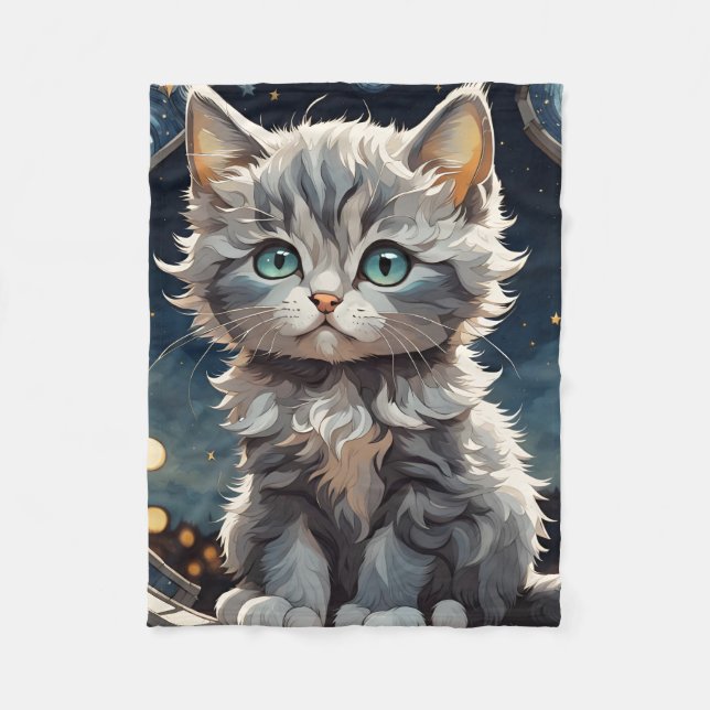 Manta Polar Fluffy Kitten (Anverso)