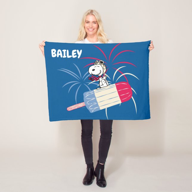 Manta Polar Flying Ace Snoopy on Ice Pop (In situ)