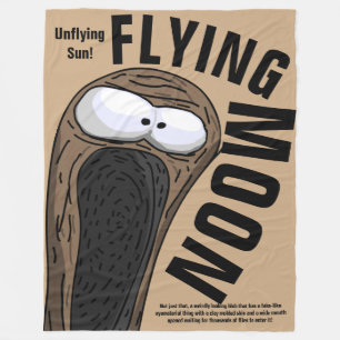 Manta Polar Flying Moon Blanket