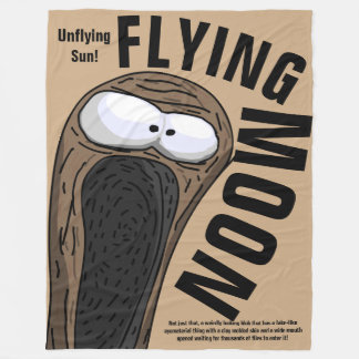 Manta Polar Flying Moon Blanket