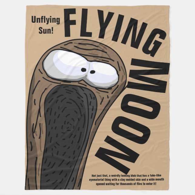 Manta Polar Flying Moon Blanket (Anverso)