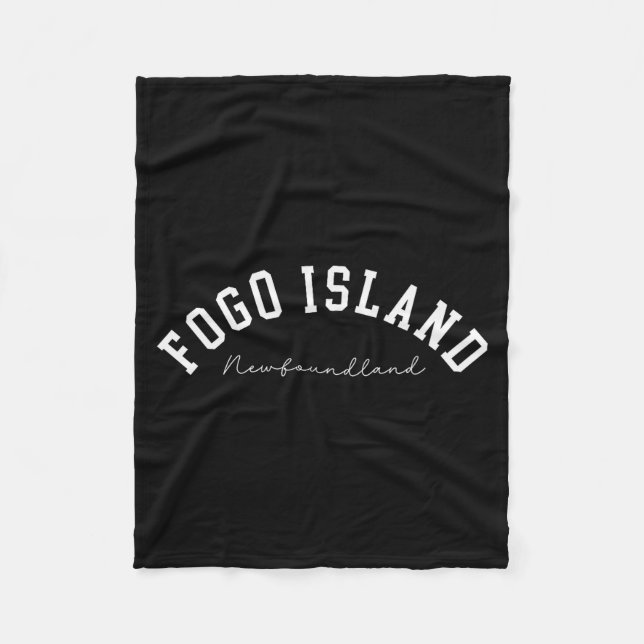 Manta Polar Fogo Island Newfoundland Canada College Text  (Anverso)