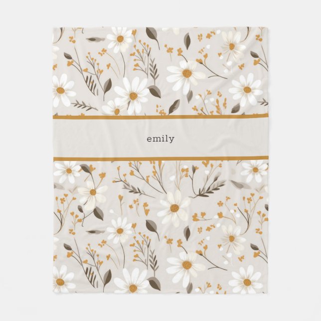 Manta Polar Foliage de caída neutra (Anverso)