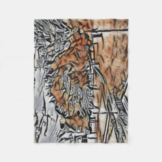 Manta Polar Follaje otoñal en el parque