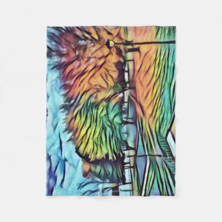 Manta Polar Follaje otoñal en el parque