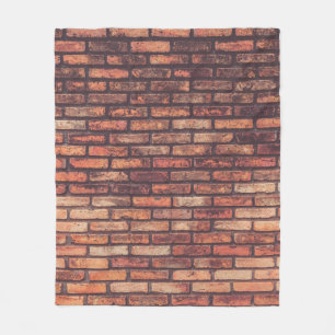 Manta Polar fondo antiguo de la textura de la pared de ladrill