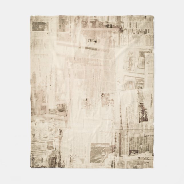 Manta Polar Fondo antiguo de textura de papel grueso. (Anverso)