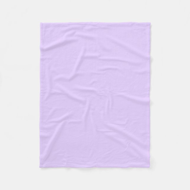 Manta Polar Fondo Lilac plano (Anverso)