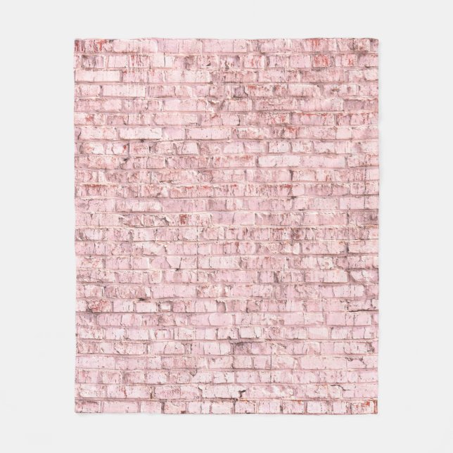 Manta Polar Fondo rosa abstracto insólito saturado y brillante (Anverso)