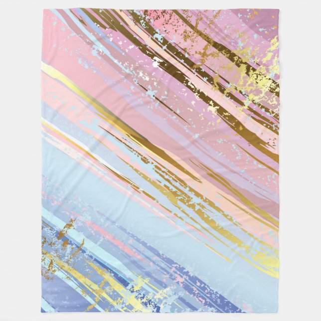 Manta Polar Fondo rosa texturizado (Anverso)