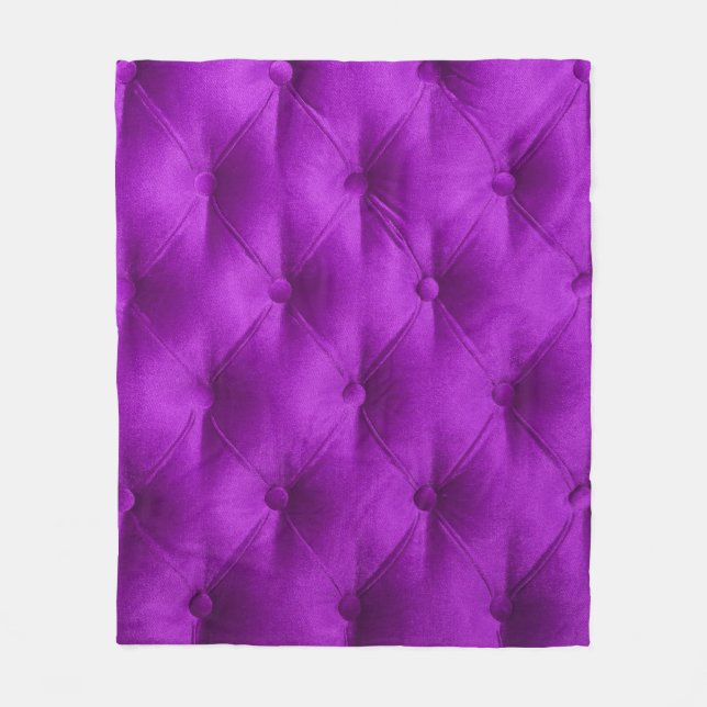 Manta Polar Fondo textil violeta de terciopelo violeta,  (Anverso)
