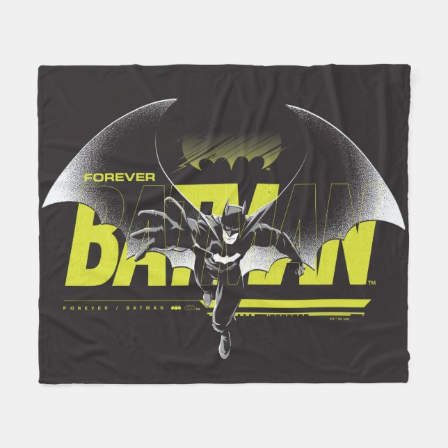 Manta Polar Forever Batman Alcanza Gráfica (Frente (Horizontal))