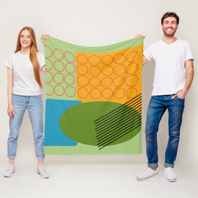 Manta Polar Formas abstractas (In situ)