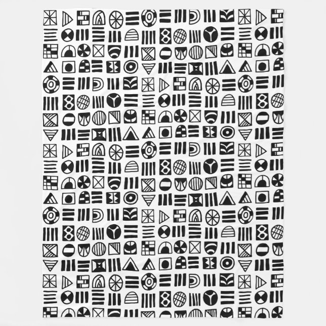 Manta Polar Formas abstractas 060617 Patrón (Anverso)