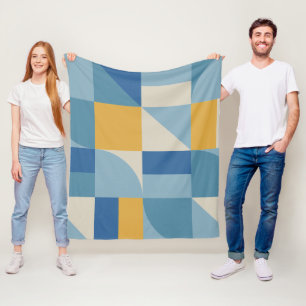 Manta Polar Formas abstractas de geometría intermedia Patrón