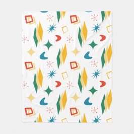 Manta Polar Formas Modernas De Mediano Siglo Atómico Retro