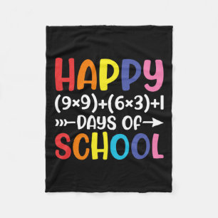 Manta Polar Fórmula Matemática 100 Días De Maestra Divertida E