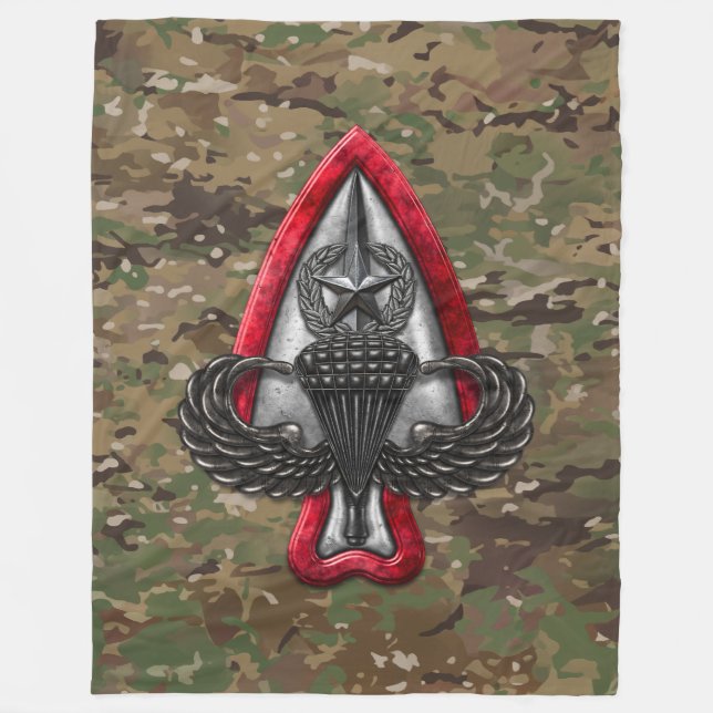 Manta Polar Fort Liberty Camo (Anverso)