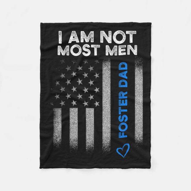 Manta Polar Foster Parent Dad Most Men Foster Care  (Anverso)