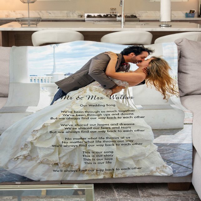 Manta Polar Foto de boda Letras de canción (Subido por el creador)