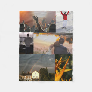 Manta Polar Foto de encargo personalizada