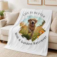Foto de Golden Retriever La vida es mejor