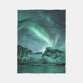 Manta Polar Foto de la naturaleza de las luces del norte