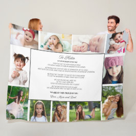 Manta Polar Foto Del Día De Graduación 11 A Hija