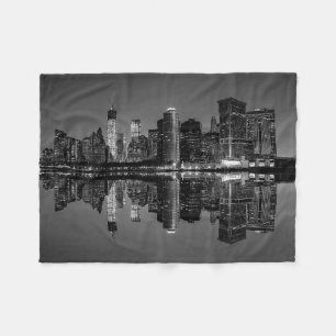 Manta Polar Foto del paisaje del horizonte de New York City