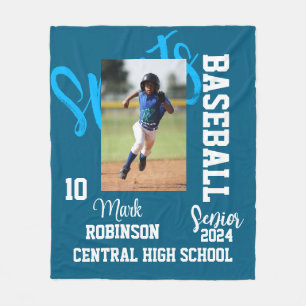 Manta Polar Foto deportiva de béisbol