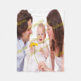 Manta Polar Foto FAMILIAR ✨ Personalizado encantador
