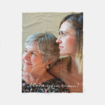 Foto: Fleece Blankets Gifts For Mom From Daughter