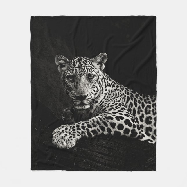 MANTA POLAR FOTO GRIEGA DE LEOPARD MENTAL (Anverso)
