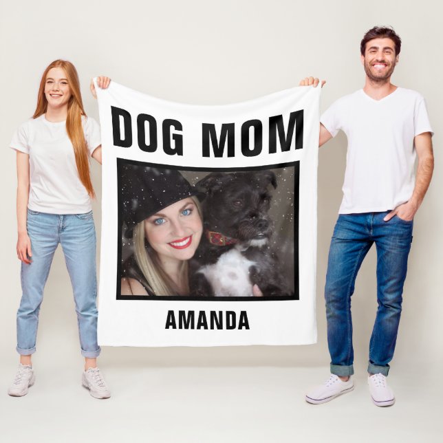 Manta Polar Foto personalizada de Personalizado de mamá de per (In situ)