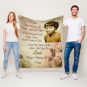 Manta Polar Foto personalizada Fleece Blanket