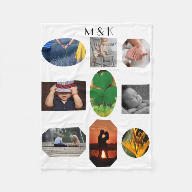 Manta Polar Foto personalizada personalizado (Anverso)