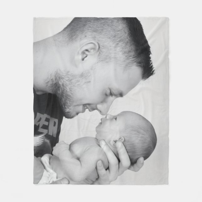 Manta Polar Foto personalizado (Anverso)