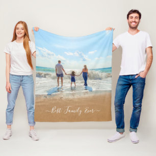 Manta Polar Foto personalizado Fleece Blanket Tu Regalo De Fot