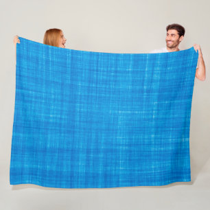 Manta Polar Foto textil de tela azul