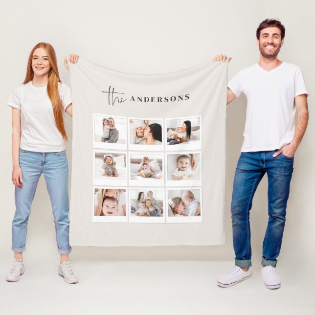 Manta Polar Fotografía botánica natural elegante, familia simp (In situ)