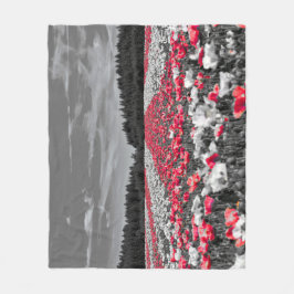 Manta Polar Fotografía de color selectivo Minimalista del camp