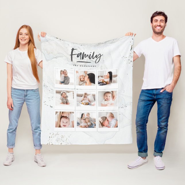 Manta Polar Fotografía de la familia Marble multifotografía (In situ)