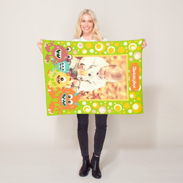 Manta Polar Fotografía infantil personalizada (In situ)