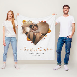Manta Polar Fotografía moderna de la pareja de amor