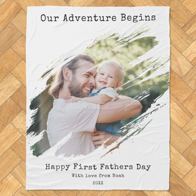 Manta Polar Fotografía personalizada del Día de los Primeros P (Subido por el creador)