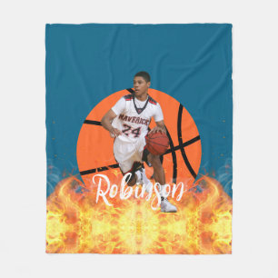 Manta Polar Fotógrafo de baloncesto personalizado