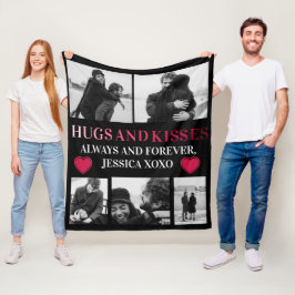 Manta Polar Fotos de Feliz Día de San Valentín 5 personalizada