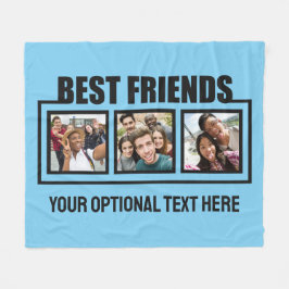 Manta Polar Fotos, texto y color de los mejores amigos persona