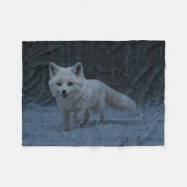 Manta Polar Fox blanca ártica
