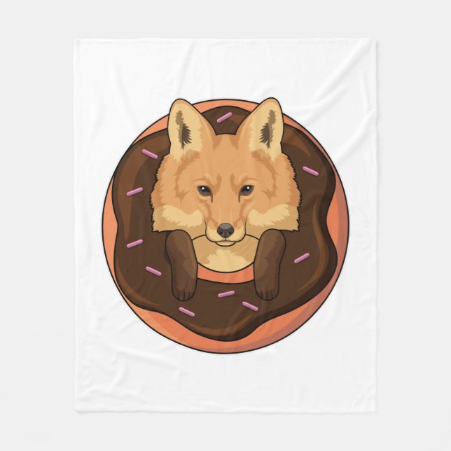 Manta Polar Fox con Donut (Anverso)